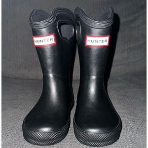 Hunter rain boots, toddler size 5